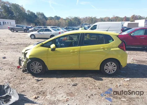 2016 Honda Fit Lx из США, поврежденный, VIN JHMGK5H59GS009251